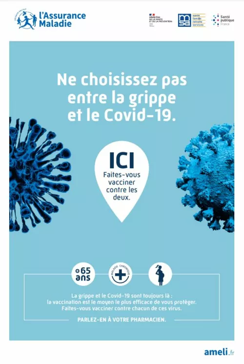 Vaccination Grippe et Covid